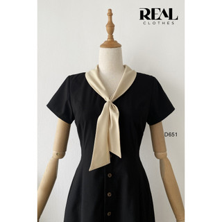 Đầm công sở muse màu đen MỚI_REAL