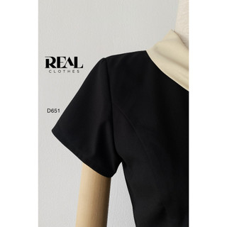 Đầm công sở muse màu đen MỚI_REAL