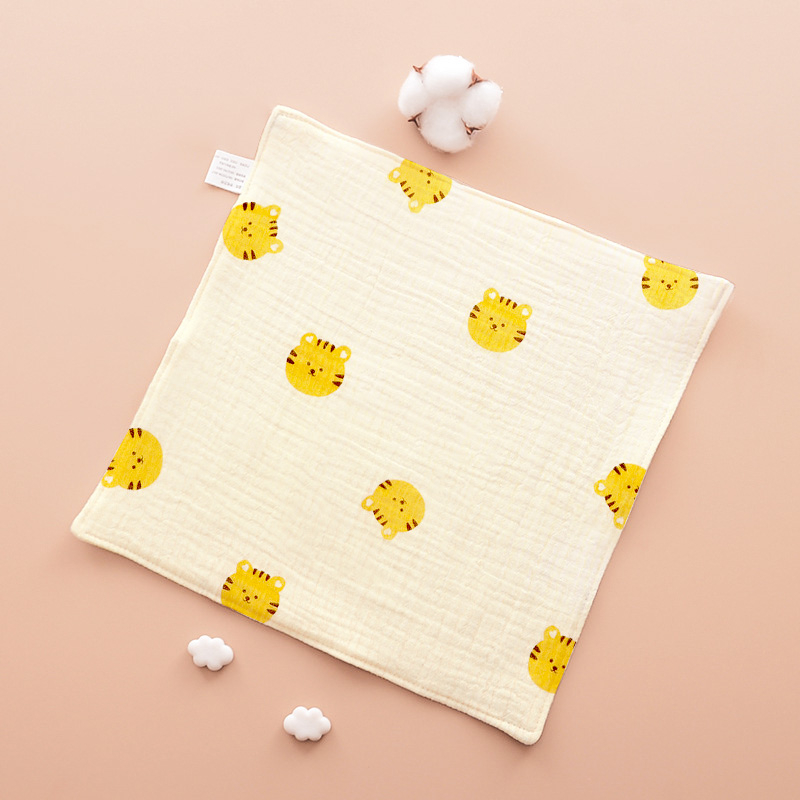 Set khăn xô sữa muslin 2 lớp cho trẻ, size 27cm x 27cm, khăn sữa cho bé sơ sinh mềm mại, an toàn thấm hút tốt