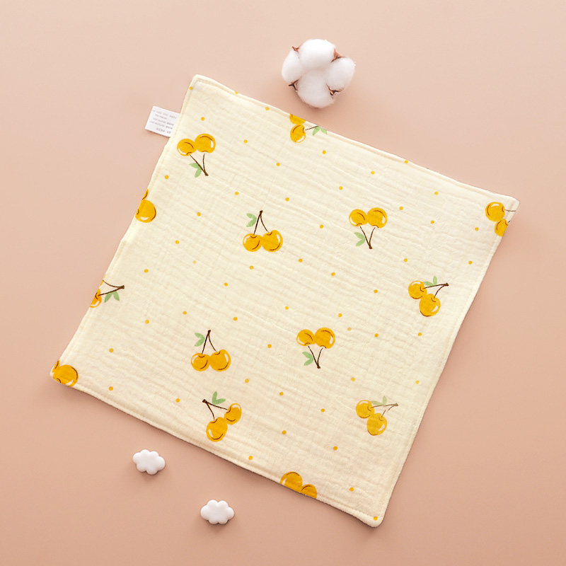 Set khăn xô sữa muslin 2 lớp cho trẻ, size 27cm x 27cm, khăn sữa cho bé sơ sinh mềm mại, an toàn thấm hút tốt