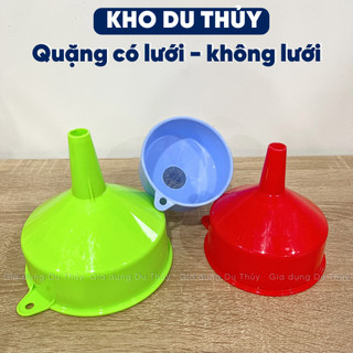Quặng phễu đong rượu có lưới lọc đủ size nhựa PP chịu nhiệt của tổng kho gia dụng Du Thủy