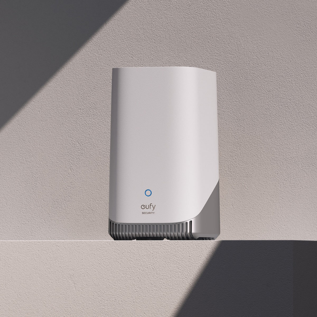 Eufy HomeBase 3 – Lưu trữ dữ liệu dùng ổ cứng, tích hợp còi báo động