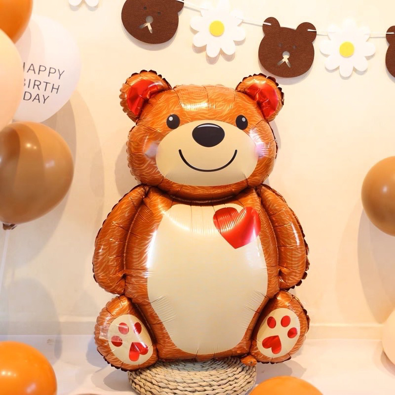 Bong bóng Gấu Dâu Lotso, Gấu Béo Nâu, Voi