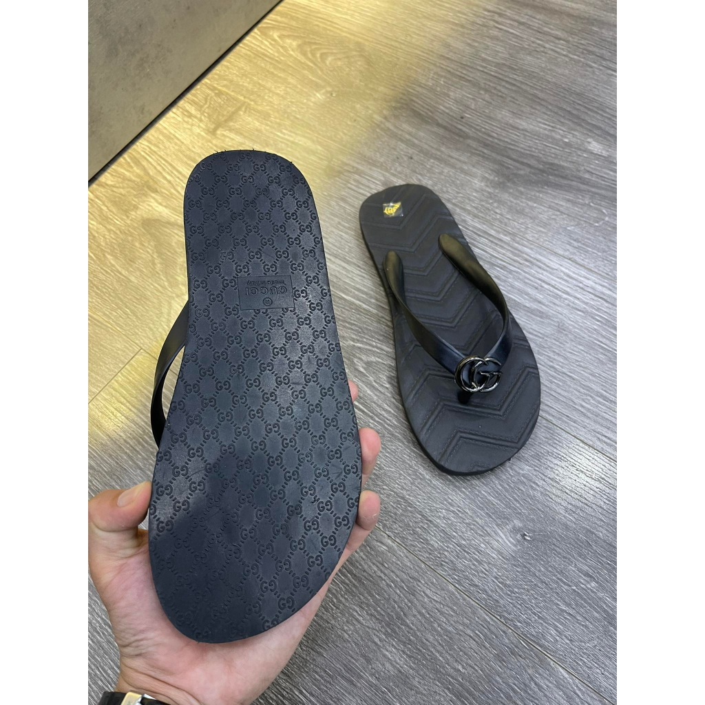 Dép Tông GC Nam Vân Nổi Cao Cấp - Dép Tông GC Đính Logo Siêu Đẹp