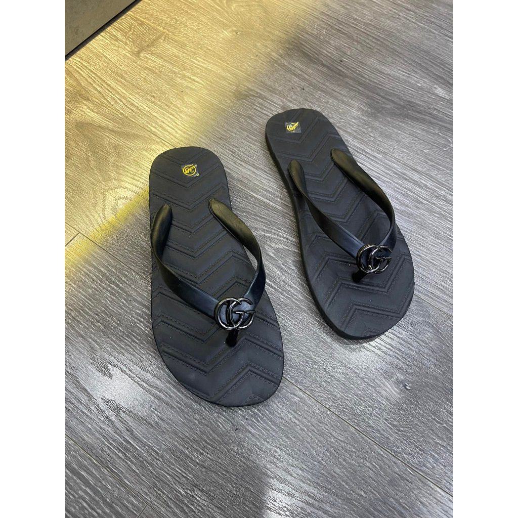 Dép Tông GC Nam Vân Nổi Cao Cấp - Dép Tông GC Đính Logo Siêu Đẹp