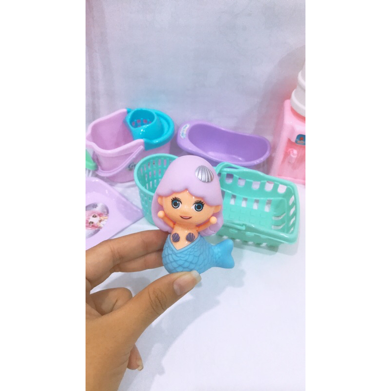 Túi đồ chơi lau nhà, vệ sinh nhà cửa sáng tạo cho bé