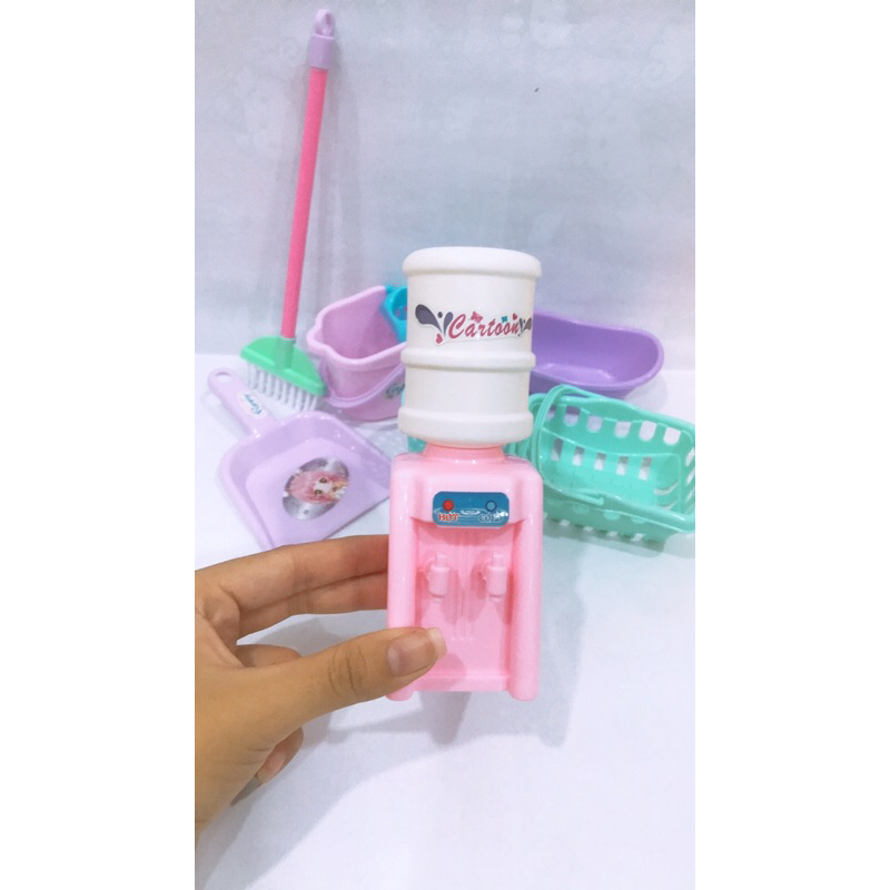 Túi đồ chơi lau nhà, vệ sinh nhà cửa sáng tạo cho bé