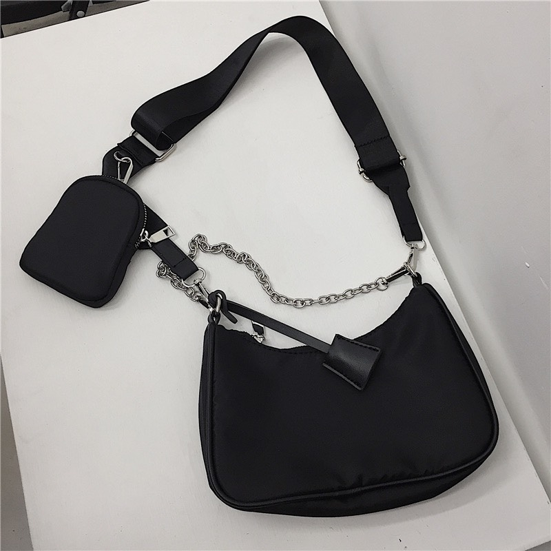 Túi xách nữ đeo chéo kèm túi nhỏ đẹp phong cách thời trang hàn quốc cá tính dễ thương DC0235