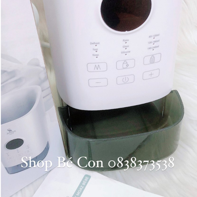 Máy hâm sữa thông minh siêu tốc Moaz MB033