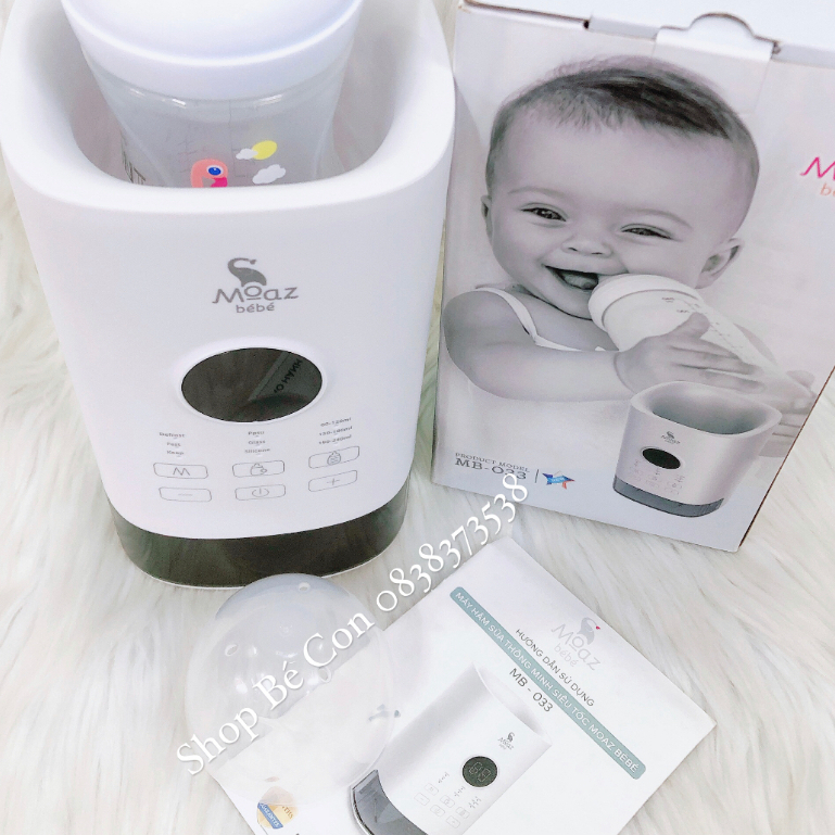 Máy hâm sữa thông minh siêu tốc Moaz MB033