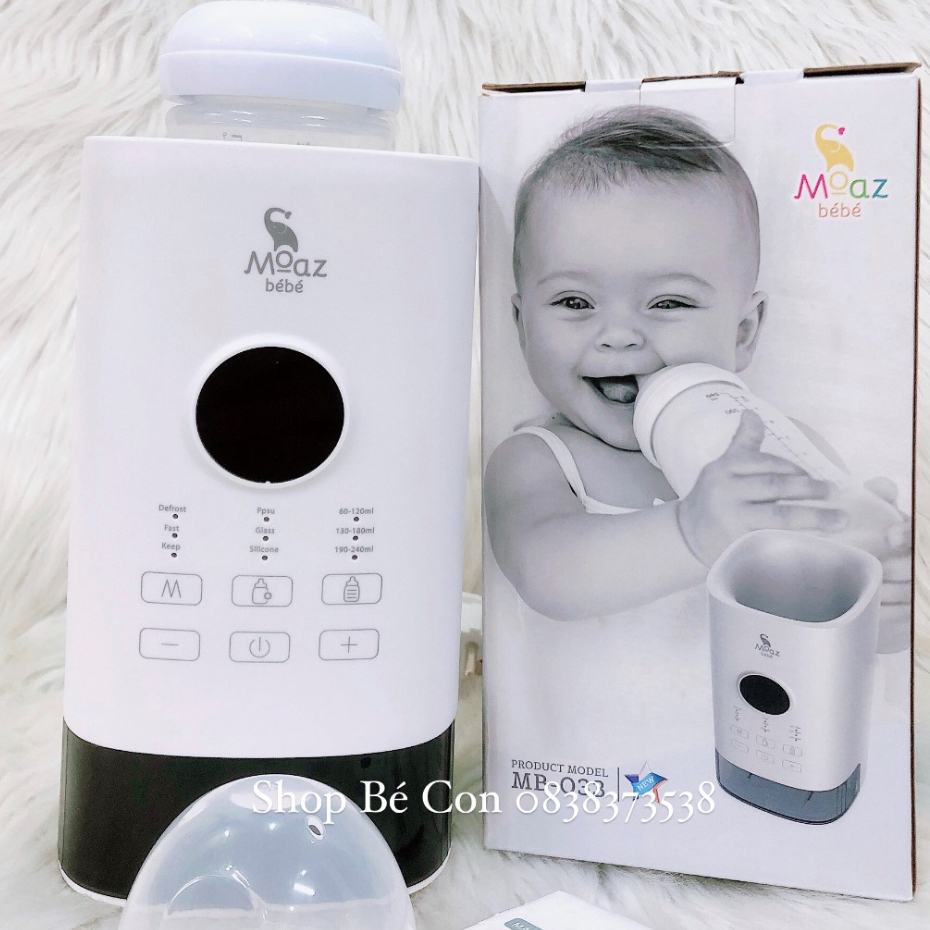 Máy hâm sữa thông minh siêu tốc Moaz MB033