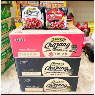 1 Thùng Mì Tương Đen Koreno Hàn Quốc Thùng 20 gói