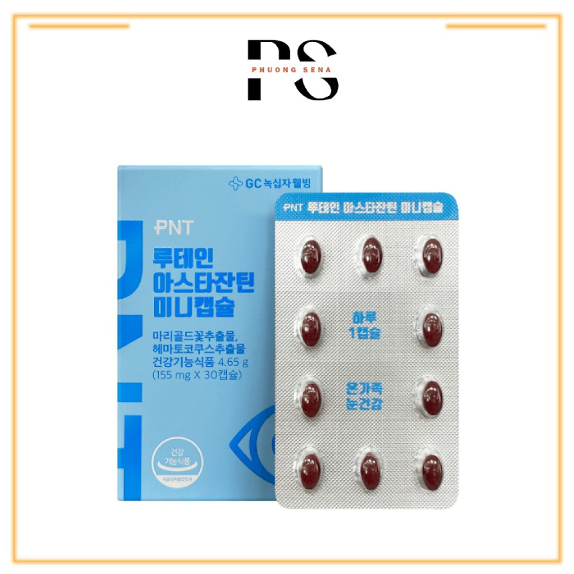 SN0559- Combo 2 hộp 60 viên uống bổ mắt PNT Lutein Astaxanthin - 2 tháng