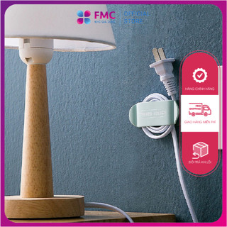 Set 4 móc nẹp treo dây điện, phích cắm chống rối tiện lợi