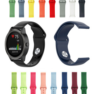  Dây đồng hồ silicon nam nữ 20mm 22mm bằng cao su dây đồng hồ samsung active watch 4 3 2 galaxy fit amazfit gts huawei 