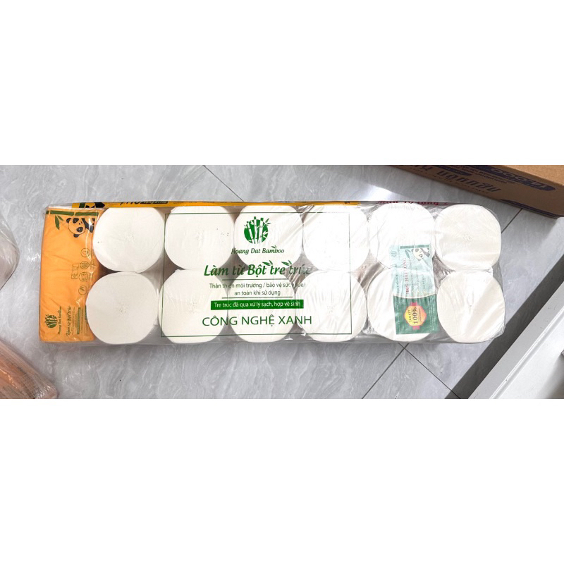 Giấy vệ sinh sofy bịch 12 cuộn siêu dai