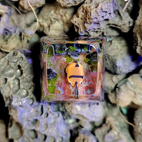 Chansawman keycap , pochita keycap, anime keycap , nút bàn phím cơ chansawman