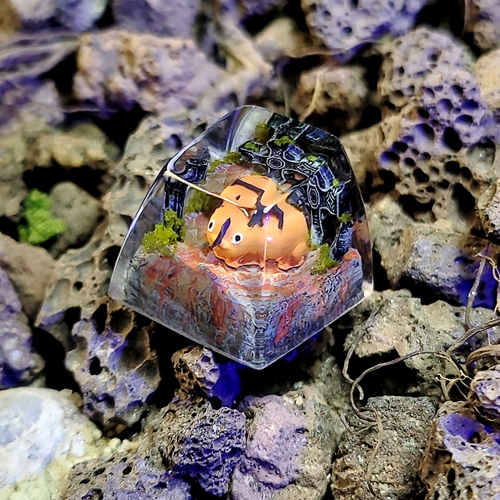 Chansawman keycap , pochita keycap, anime keycap , nút bàn phím cơ chansawman