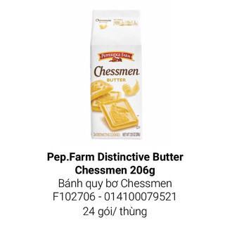 Bánh quy chessmen pepperidge farm 206g