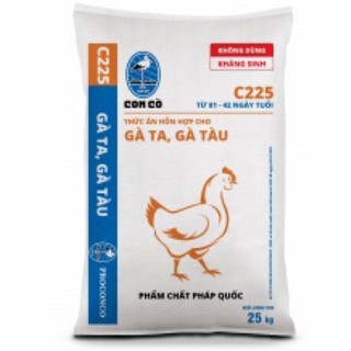 1kg cám Con Cò cho gà, chim sáo,... đạm cao, hàng xịn