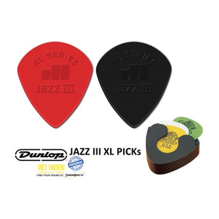 Phím gảy guitar pick jim dunlop jazz iii xl