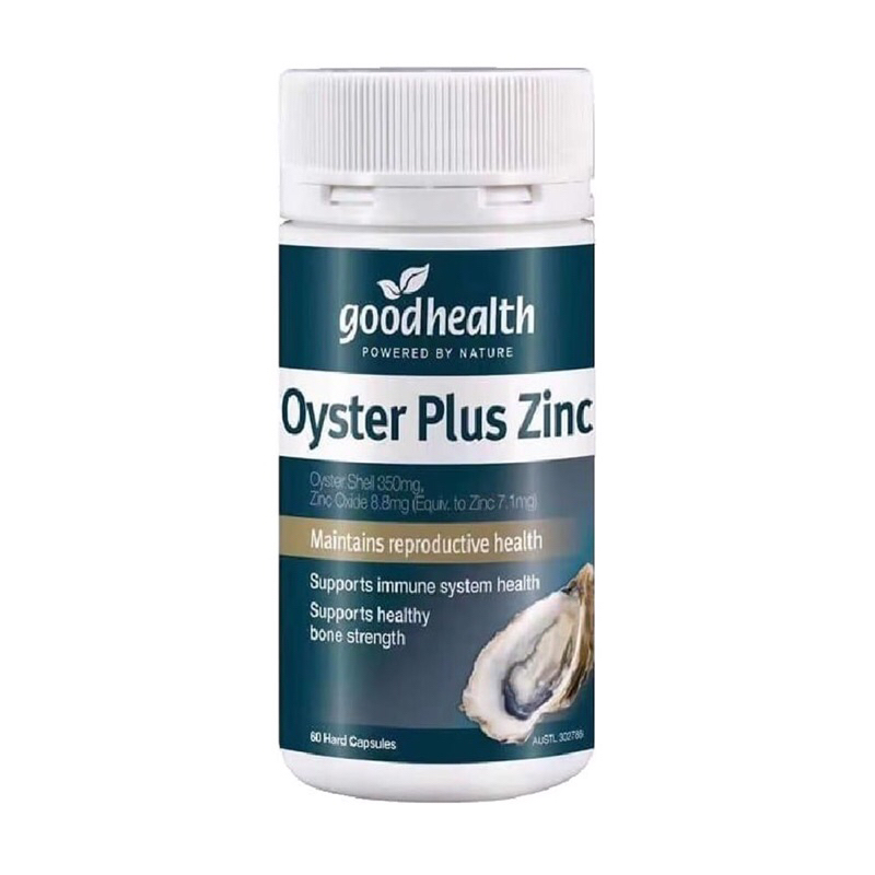 Viên uống tinh chấu hàu Oyster Plus Zinc Goodhealth 60 viên