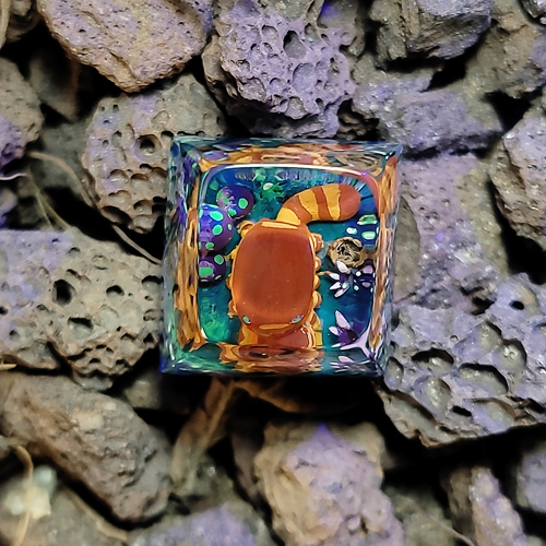 Catbus keycap , nút bàn phím cơ catbus trong anime nhật bản , artisan keycap