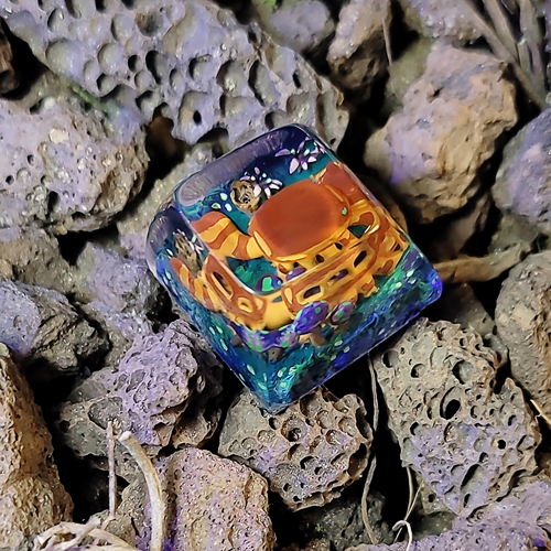 Catbus keycap , nút bàn phím cơ catbus trong anime nhật bản , artisan keycap