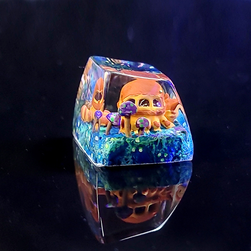 Catbus keycap , nút bàn phím cơ catbus trong anime nhật bản , artisan keycap