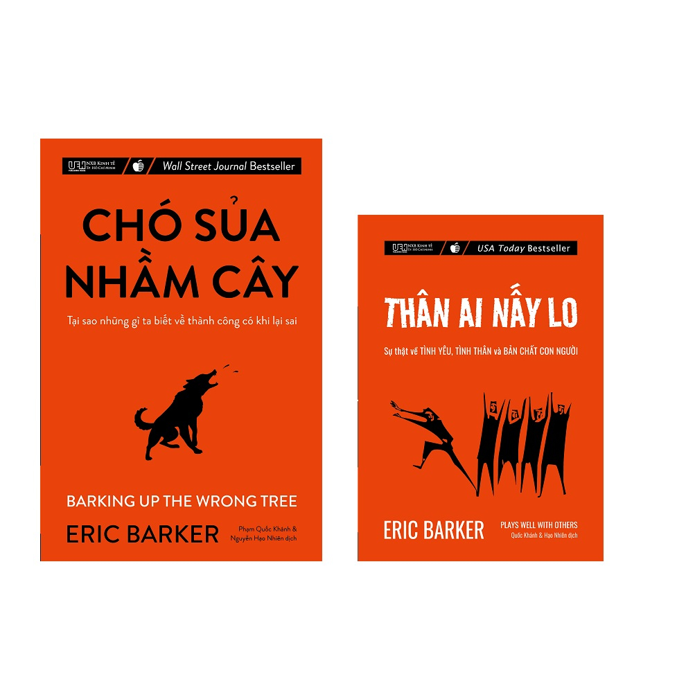 Sách - Combo Tại sao những gì ta biết có khi lại sai? (Chó sủa nhầm cây + Thân Ai Nấy Lo)