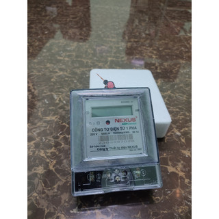 CÔNG TƠ ĐIỆN TỬ 1 PHA  ( DÀI : 12 ,NGANG : 10 )