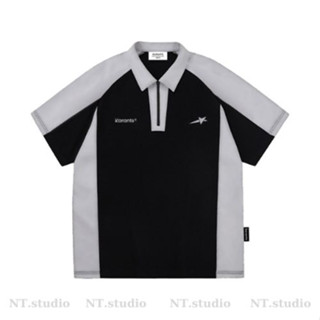 Áo Polo Phối Khoá Kéo SuperStar Karants Local Brand Polo Unisex Nam Nữ Oversize - KR52