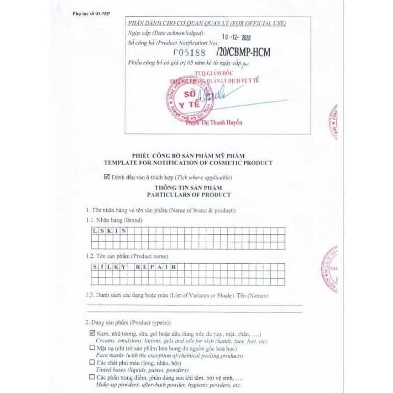 Dầu gội Rừng và thủ ô Pháp Liên Hoa