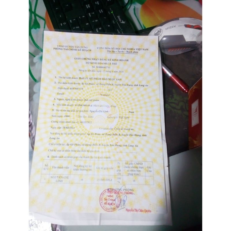 Dầu gội Rừng và thủ ô Pháp Liên Hoa