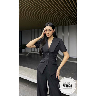 BIGSIZE Set vest SET629