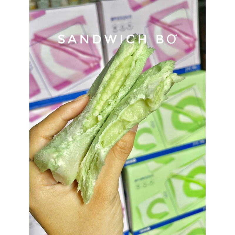 Bánh mì sanwich kem bơ /bơ thật thơm béo/1 thùng 8 cái