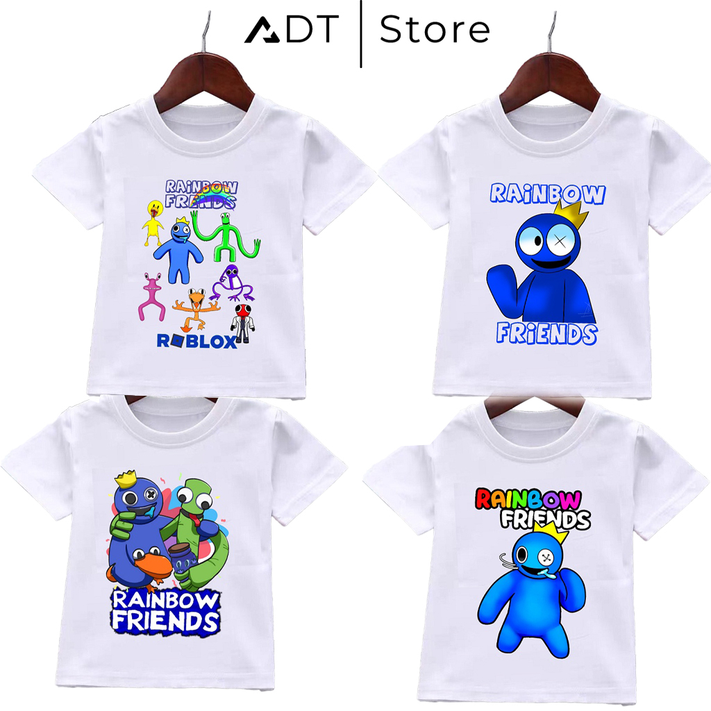 ADT.Store x Áo thun Rainbow Friends cực chất đủ size cho bé trai bé gái