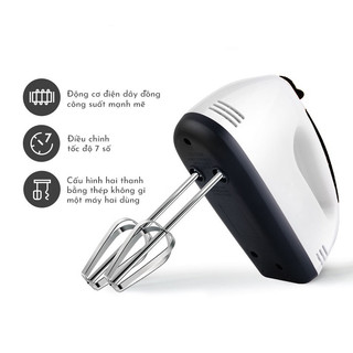 Máy Đánh Trứng Cầm Tay 7 Tốc Độ