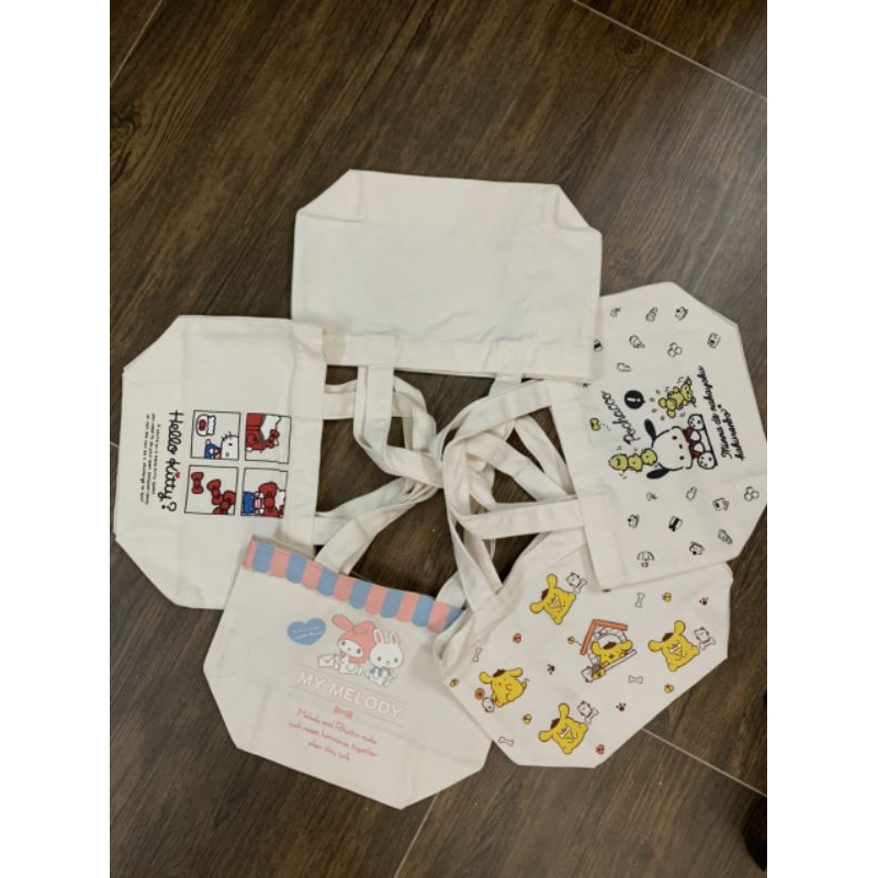 Túi vải tote kích cỡ