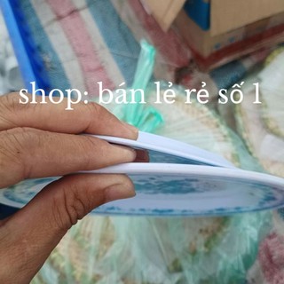 (combo 5)Đĩa bầu dục bằng phíp cao cấp