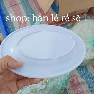 (combo 5)Đĩa bầu dục bằng phíp cao cấp