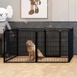 Chuồng quây chó lớn - nan ống siêu dày cap cấp - gồm 6 tấm ghép 60&60 hoặc 70*80cm 🐾🐾chuồng quây chó lớn - gồm 6 tấm ghé