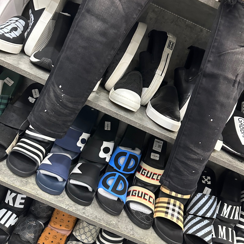 Quần Jean Nam Slimfit Đen Khói Siêu Đẹp Quần Bò Nam 4 Khuy Mài Rách Xù Đùi Gối Vá Trần Nhăn Sọc Nâu Boy Phố