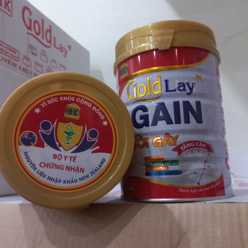 Combo 3 lon sữa goldlay Gain 900gm hạn2025