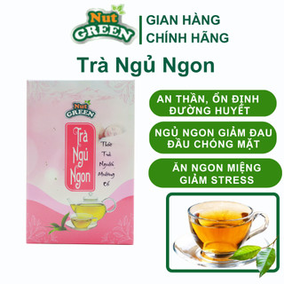 Trà Thảo Dược Ngủ Ngon Nutgreen hỗ trợ An thần, giảm Stress, căng thẳng mệt mỏi Thức trà của người Mường cổ