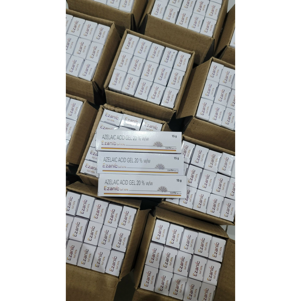 Ézanic gel 20% azelaic acid giảm thâm đỏ thâm đen sáng da, kiểm soát mụn