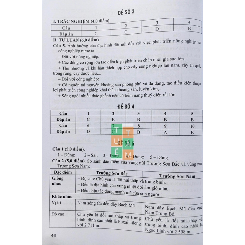 Sách - Đề kiểm tra đánh giá Địa lí 8