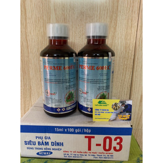 {Xả} THUỐC MUỖI SINH HỌC PERME 600EC- 1 lít