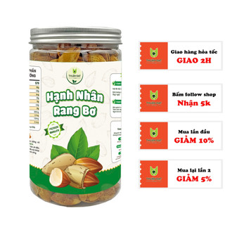 Hạt hạnh nhân rang bơ TDFARM, hạnh nhân nhập khẩu Mỹ