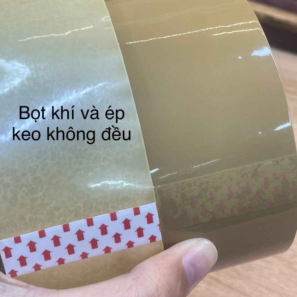 Cuộn Băng Keo Đục Siêu Dính Bền Chắc Không Bọt Khí Đảm Bảo Dính Tốt - Loại 50 mét